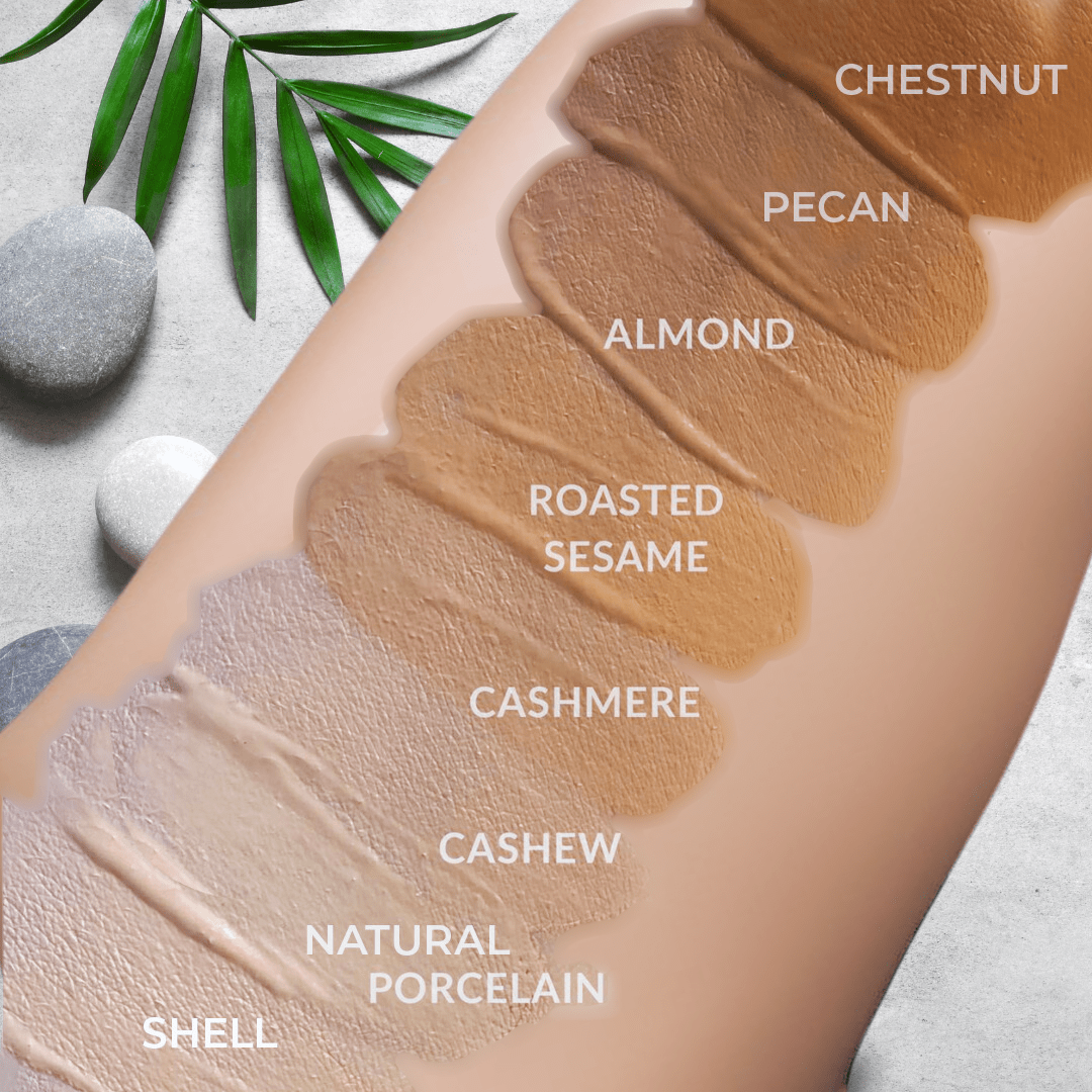 Omiana Cosmetics Foundation Intense Coverage Liquid Foundation - Mica-Free, Talc-Free, & More!